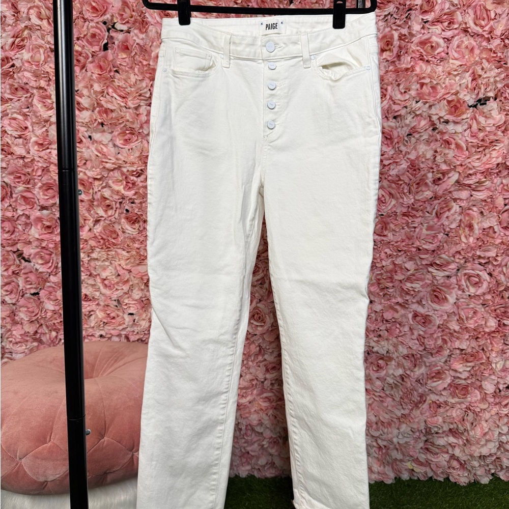 Paige Women's White Jeans - size 31